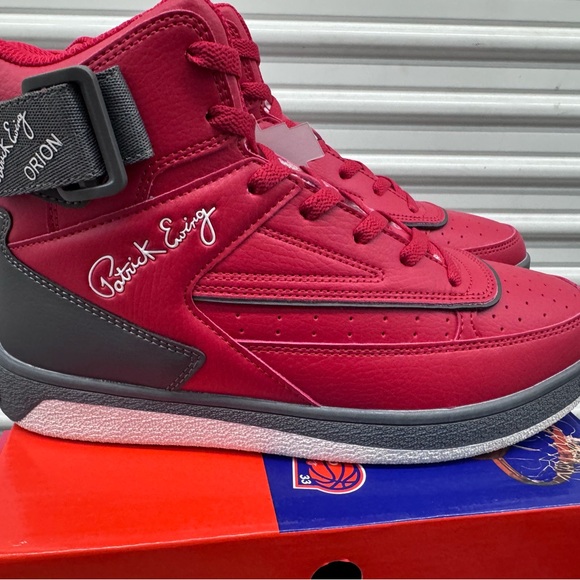 Ewing Athletics O/N Rebound 33 Orion Strap Red Grey White High-Top Men’s US 8.5 main image 11